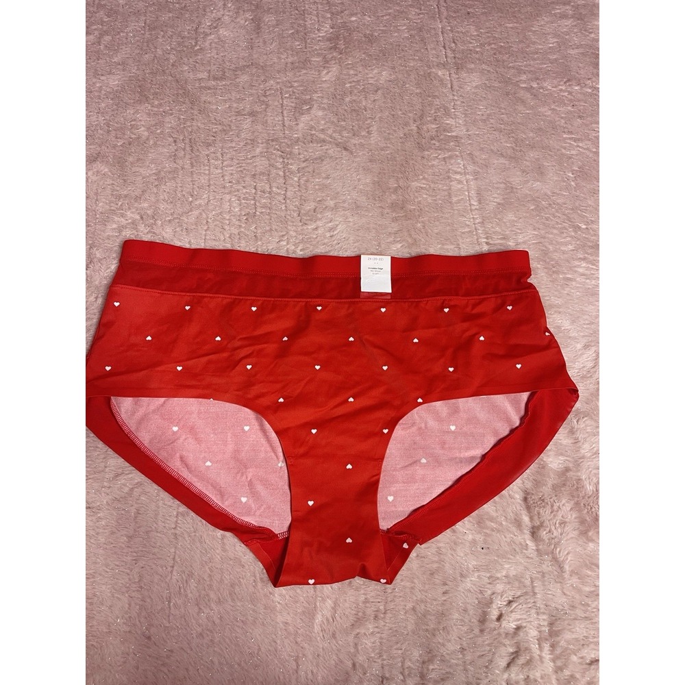 Auden‎ Red Cotton Blend Bikini Panty. Size: 2XL NWT
